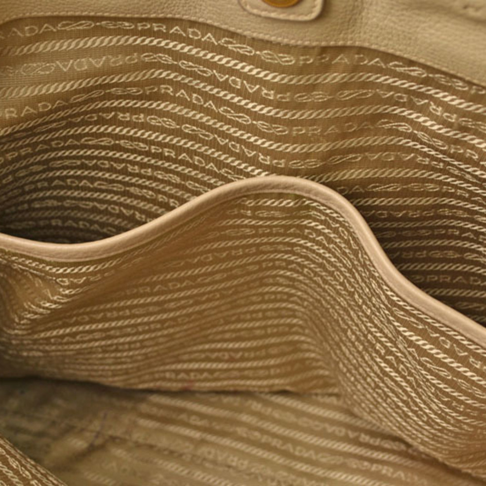 PRADA Cream Shoulder Bag - Picture 12 of 16